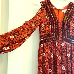 Boho/retro maxi dress